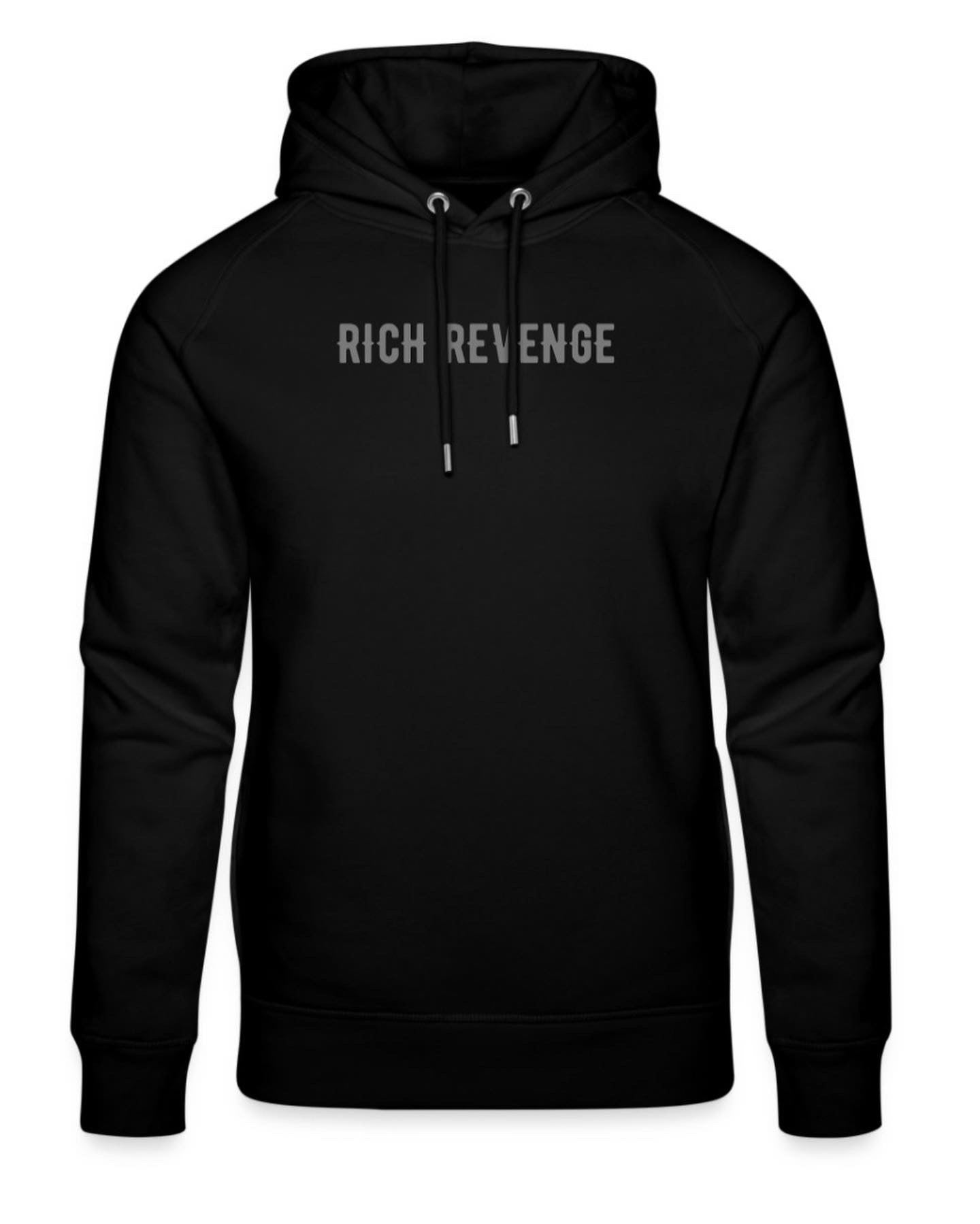 Rich Revenge Hoodie Black Grey